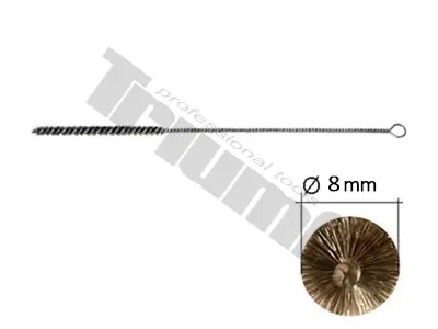 Speciální kartáč, tloušťka drátu 0,08 mm - Ø8,0 mm, l=300 Super Cena