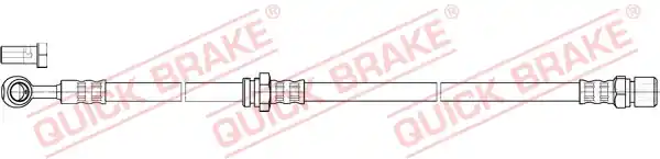 Nejprodávanější Brzdová hadice QUICK BRAKE 50.850X