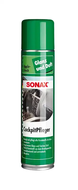 Bezpečná Platba Cockpit spray SONAX 400 ml jablko