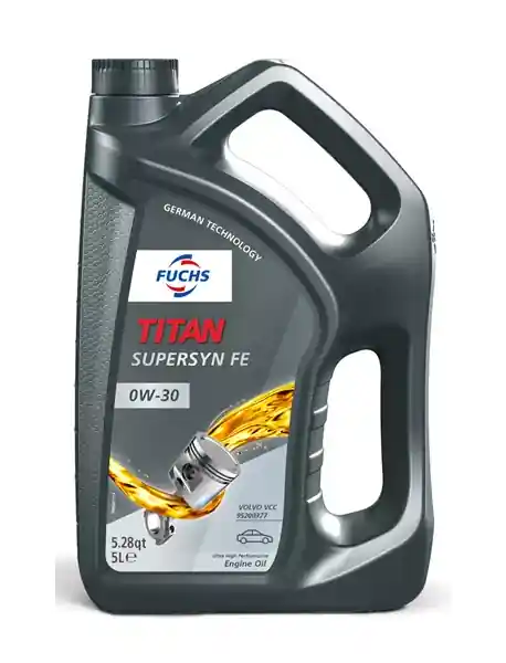 MOTOROVÝ OLEJ FUCHS 0W-30 TITAN SUPERSYN FE 5L Výprodej