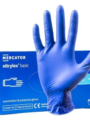 Nitrilové rukaviceNitrylex Basic vel. M, 100 ks Speciální Cena
