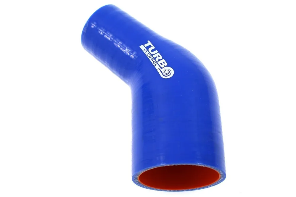 Ověřený Silikonová hadice - 45° redukce Pro Blue 38-51 mm