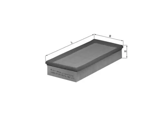 Vzduchový filtr MAHLE ORIGINAL LX408 Koupit Online