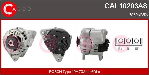 Expresní Doručení Generátor CASCO CAL10203AS