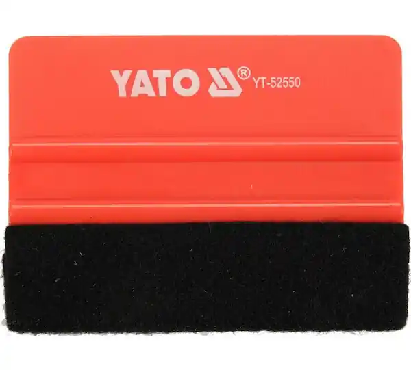 Oblíbený Yato - Plastová stěrka pro lisování fólie rozměrů 100 x 73mm